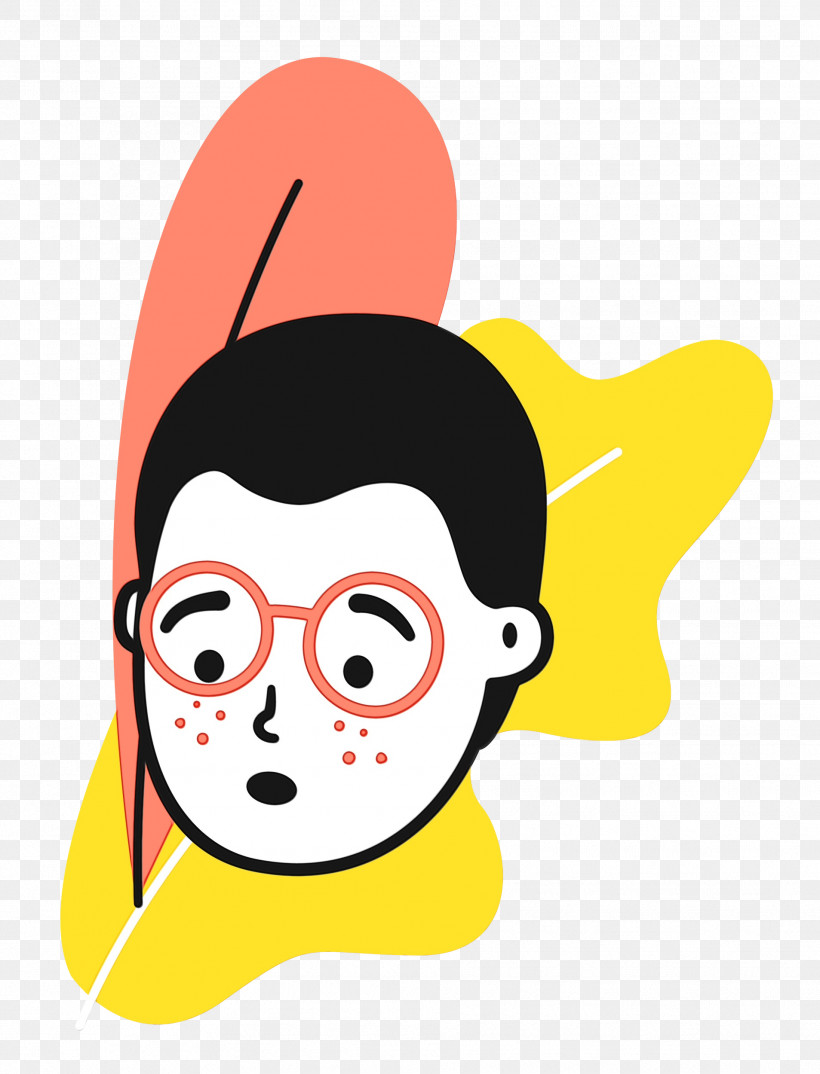 Glasses, PNG, 1907x2500px, Surprise, Cartoon, Character, Face, Glasses Download Free
