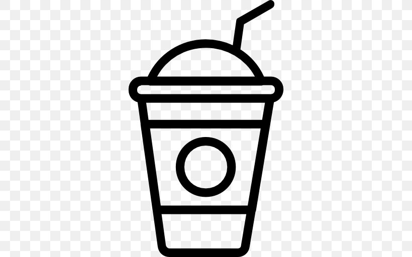 Milkshake Take-out Cafe Coffee, PNG, 512x512px, Milkshake, Black And White, Cafe, Coffee, Cup Drink Download Free