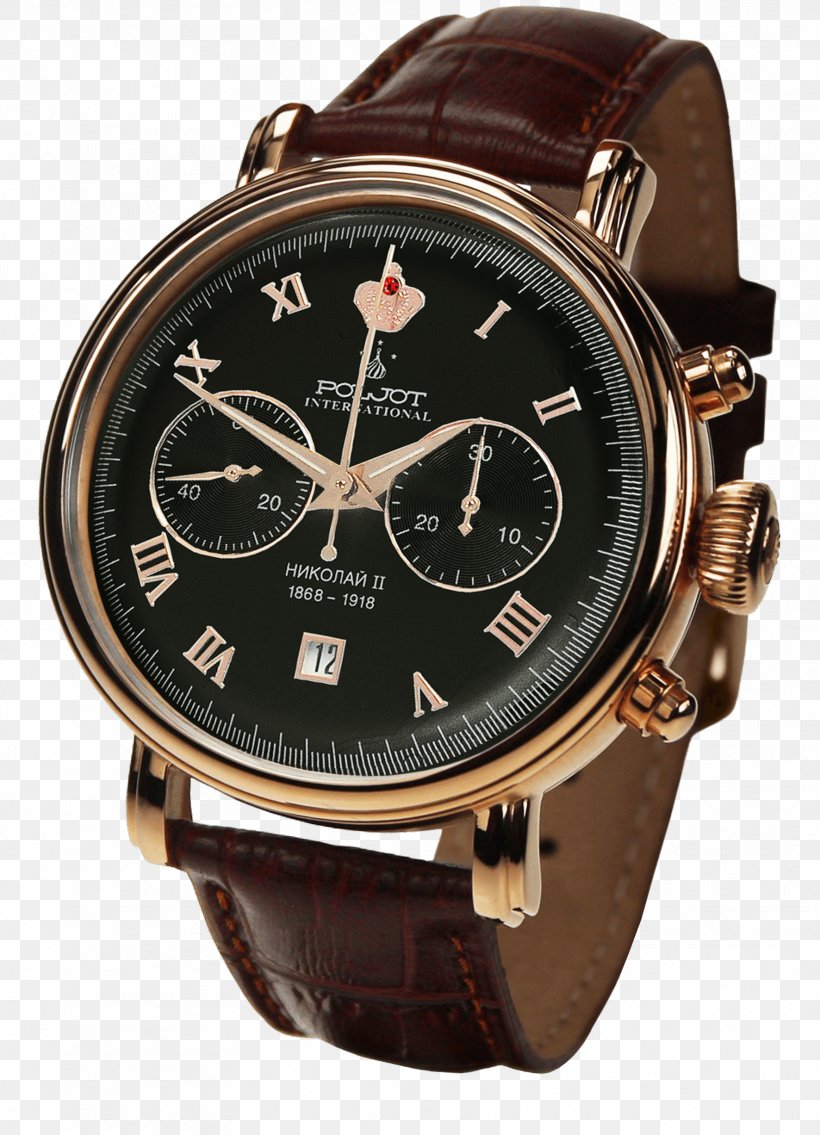 Poljot Brand Chronograph Clock Watch Strap, PNG, 1772x2453px, Poljot, Bear, Boutique, Brand, Brown Download Free