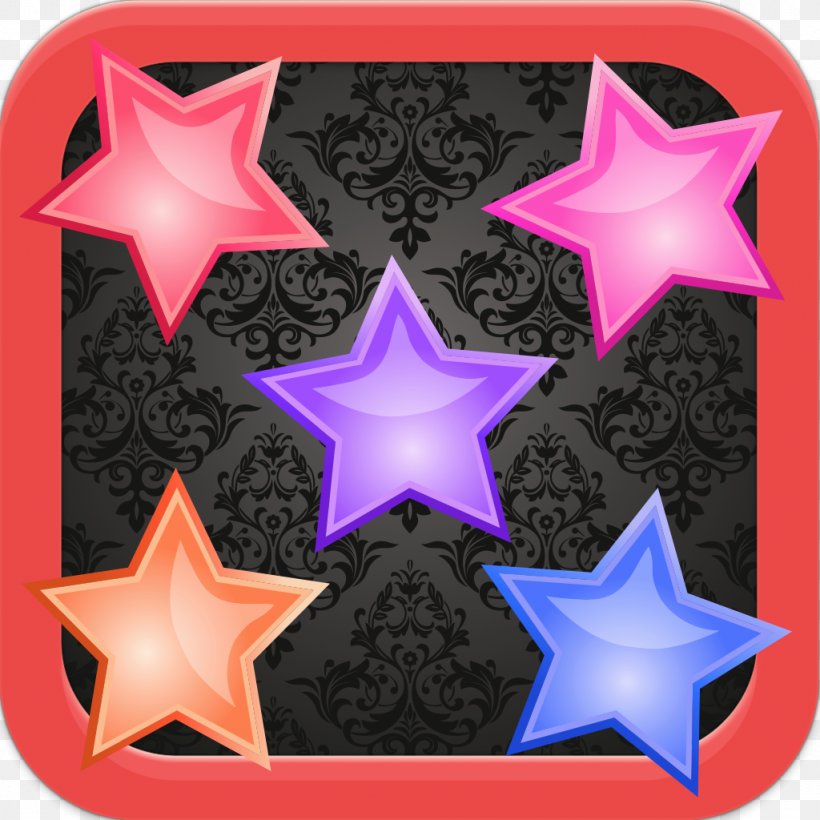 Pink M Pattern, PNG, 1024x1024px, Pink M, Magenta, Pink, Purple, Star Download Free