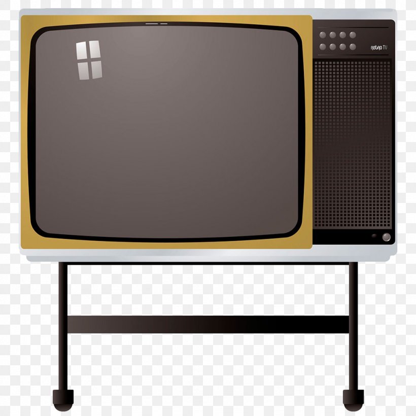 1970s Television Royalty-free Illustration, PNG, 1024x1024px, Television, Cathode Ray Tube, Computer Monitor, Display Device, Electronics Download Free