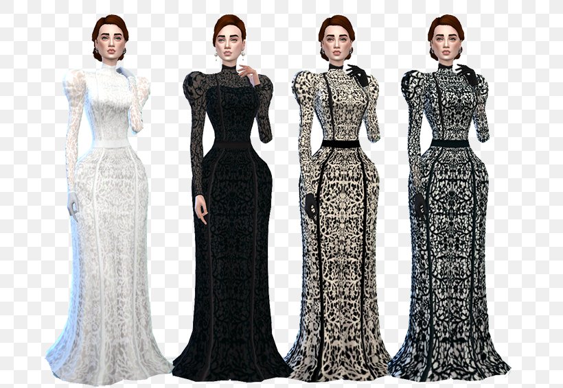 The Sims 4 MySims Victorian Era The Sims 3 Victorian Fashion, PNG, 720x566px, Watercolor, Cartoon, Flower, Frame, Heart Download Free