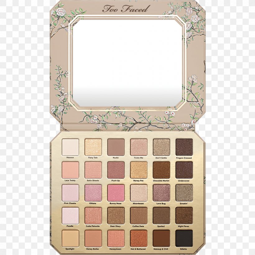Too Faced Natural Love Eye Shadow Collection Cosmetics Too Faced Natural Eyes Too Faced Love Palette, PNG, 1200x1200px, Eye Shadow, Color, Cosmetics, Eye, Highlighter Download Free