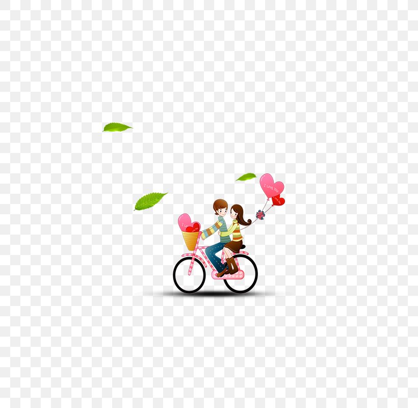 Cartoon Cycling Bicycle, PNG, 800x800px, Cartoon, Animation, Area, Bicycle, Couple Download Free