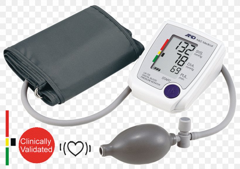 Sphygmomanometer A&D Company Cuff Augšdelms .ua, PNG, 850x600px, Sphygmomanometer, Ad Company, Blood Pressure, Brachial Artery, Cuff Download Free