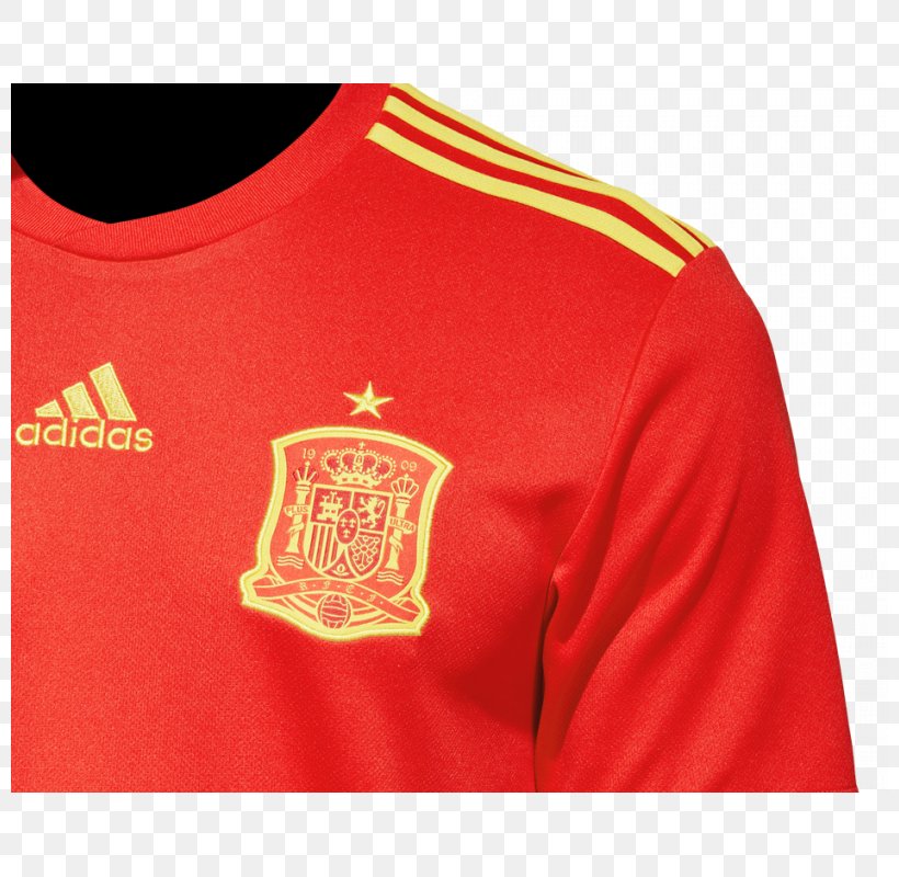 2018 World Cup Spain National Football Team 1994 FIFA World Cup Irish Soccer Jersey Spain Soccer Jersey, PNG, 800x800px, 1994 Fifa World Cup, 2018 World Cup, Active Shirt, Adidas, Andres Iniesta Download Free