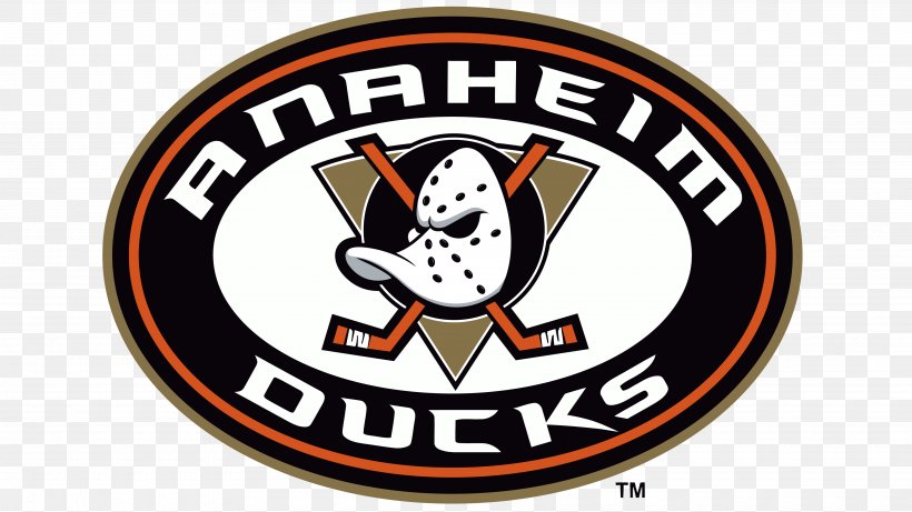 Anaheim Ducks Hockey Club, LLC Honda Center 1993–94 NHL Season Ice Hockey, PNG, 3840x2160px, Anaheim Ducks, Anaheim, Brand, Emblem, Hockey Download Free