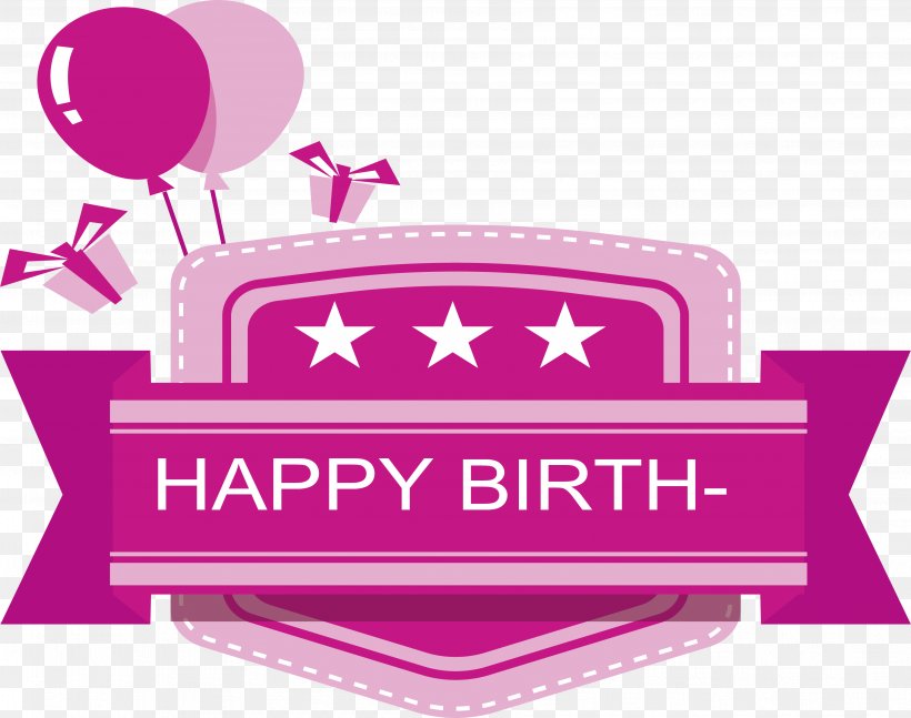 Birthday Computer File, PNG, 3568x2818px, Birthday, Area, Brand, Happy Birthday To You, Label Download Free