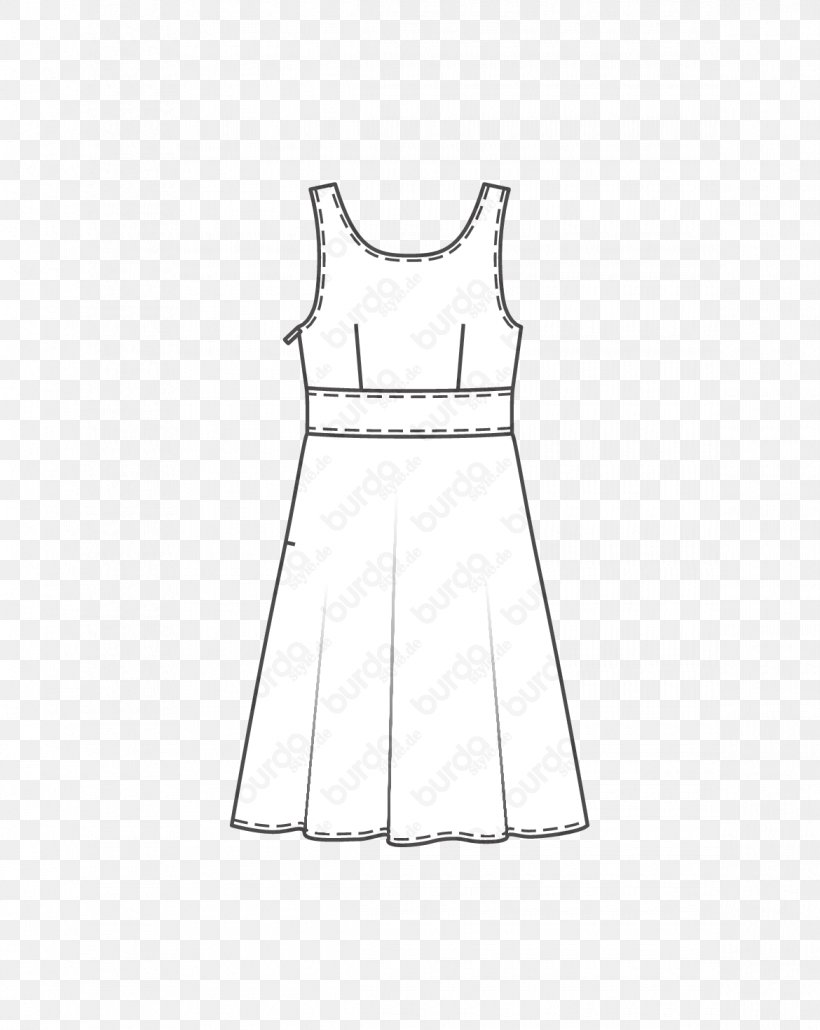 Dress Pattern Skirt T-shirt Fashion, PNG, 1170x1470px, Dress, Black, Black And White, Clothing, Dirndl Download Free