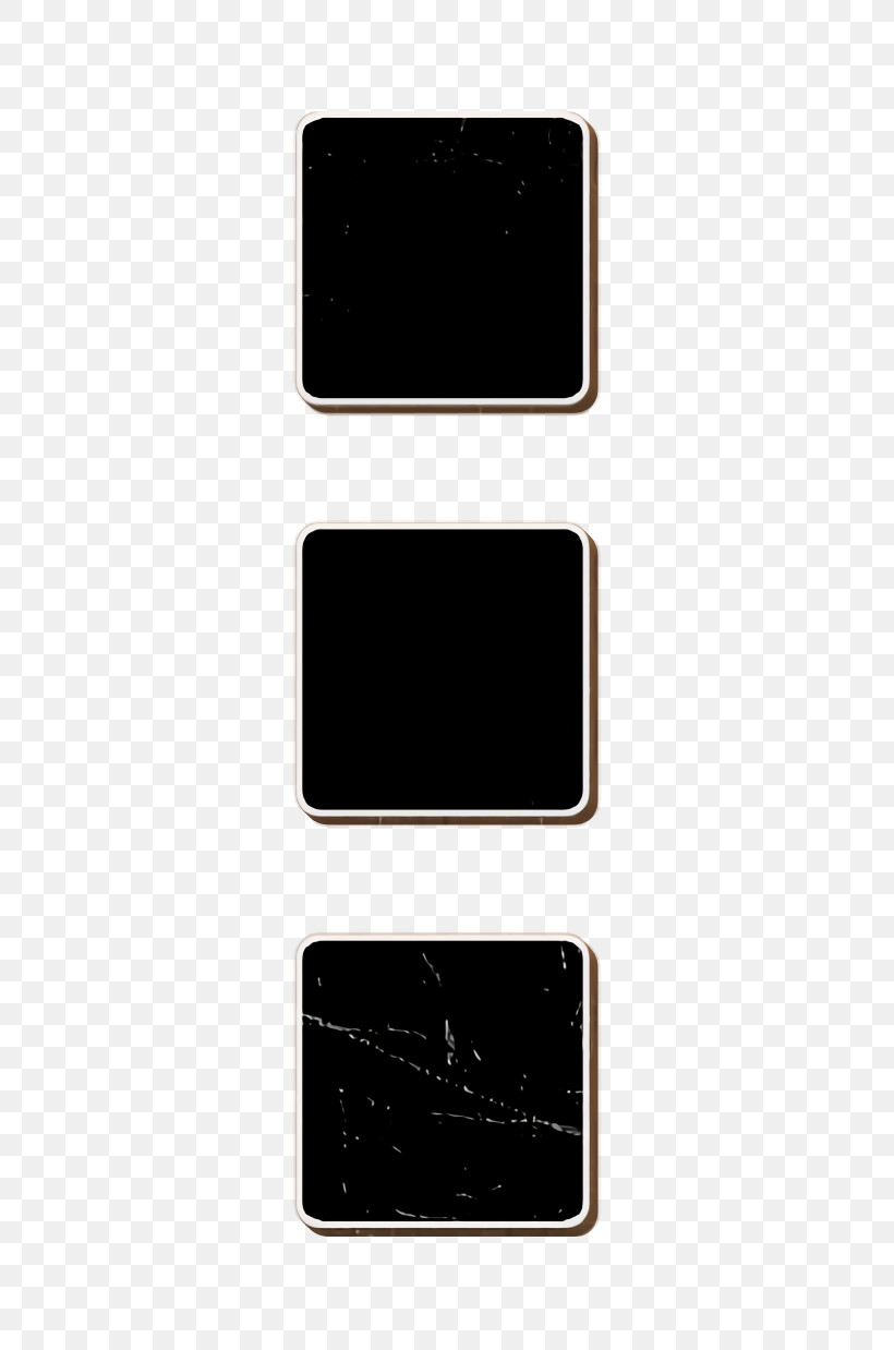 Interface Icon Button Of Three Vertical Squares Icon Menu Icon, PNG, 340x1238px, Interface Icon, Admin Ui Icon, Black M, Button Of Three Vertical Squares Icon, Geometry Download Free