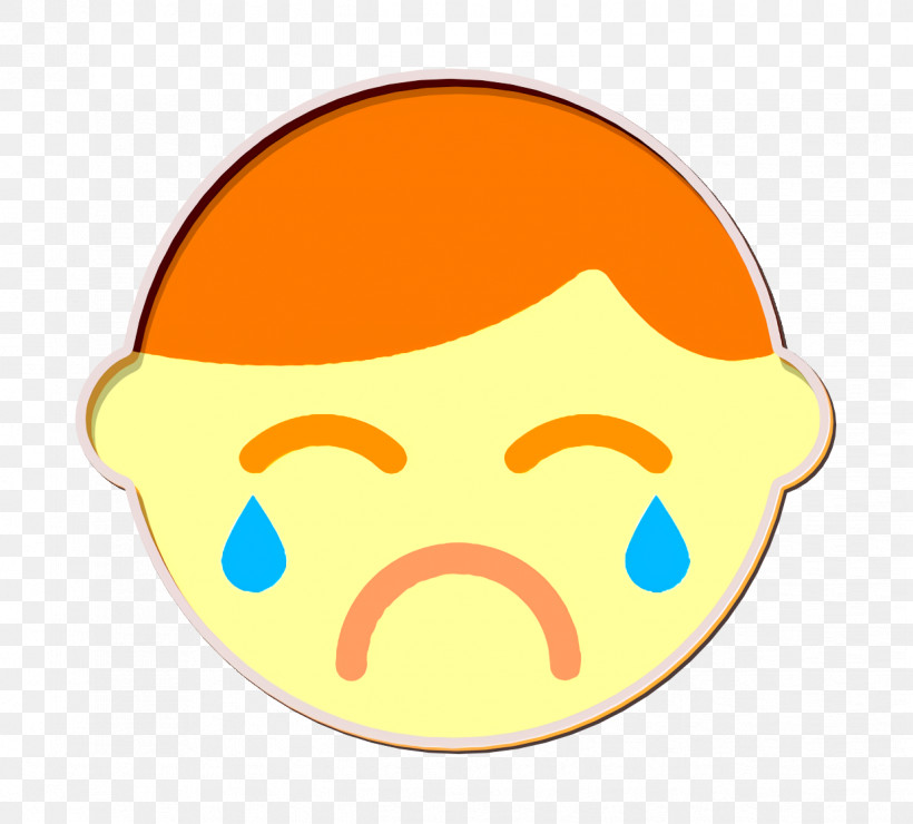 Sad Icon Crying Icon Emoticon Set Icon, PNG, 1238x1118px, Sad Icon, Cartoon, Crying Icon, Emoji, Emoticon Download Free