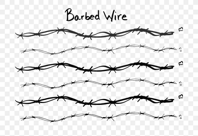 Barbed Wire Line Point Angle Font, PNG, 730x564px, Barbed Wire, Area, Black And White, Branch, Home Fencing Download Free