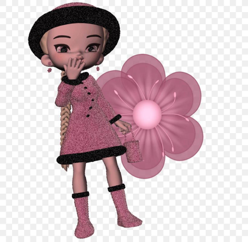 Doll Pink M Figurine RTV Pink, PNG, 725x800px, Watercolor, Cartoon, Flower, Frame, Heart Download Free