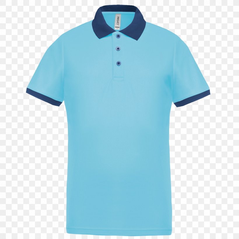 Polo Shirt T-shirt Sleeve Collar Clothing, PNG, 1200x1200px, Polo Shirt, Active Shirt, Aqua, Azure, Blue Download Free