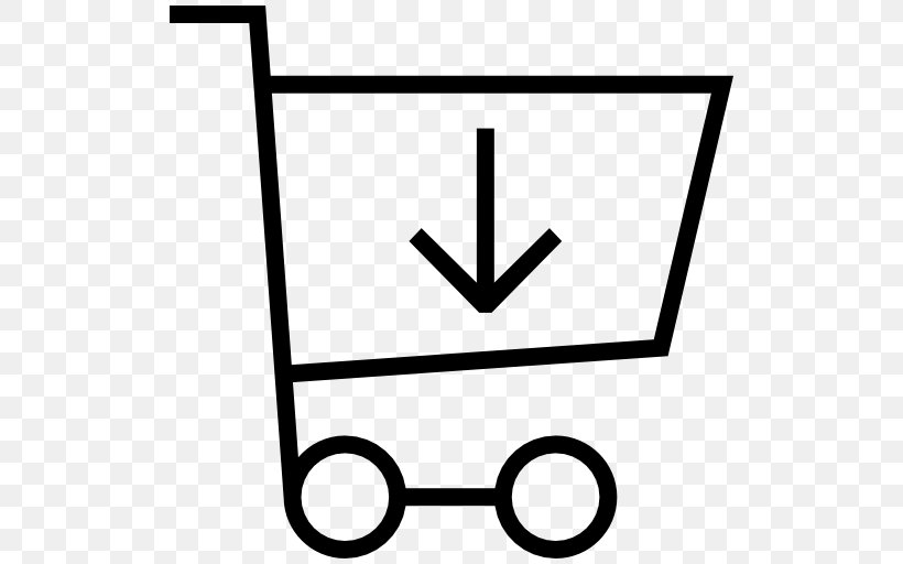 Shopping Cart Online Shopping E-commerce, PNG, 512x512px, Shopping Cart, Area, Black, Black And White, Cart Download Free
