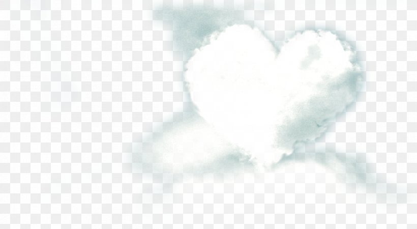 White Heart Sky Wallpaper, PNG, 1703x936px, Watercolor, Cartoon, Flower, Frame, Heart Download Free