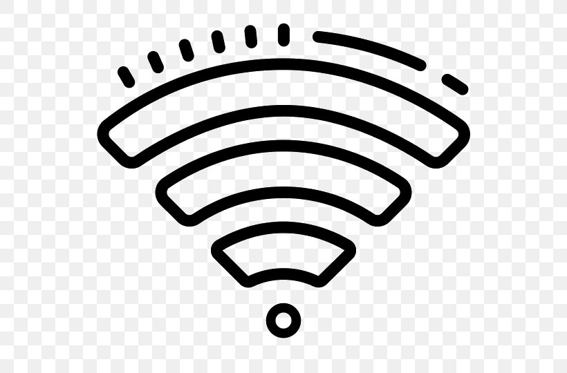 Wi-Fi Computer Network Wireless Network Internet, PNG, 540x540px, Wifi, Auto Part, Black And White, Computer, Computer Network Download Free