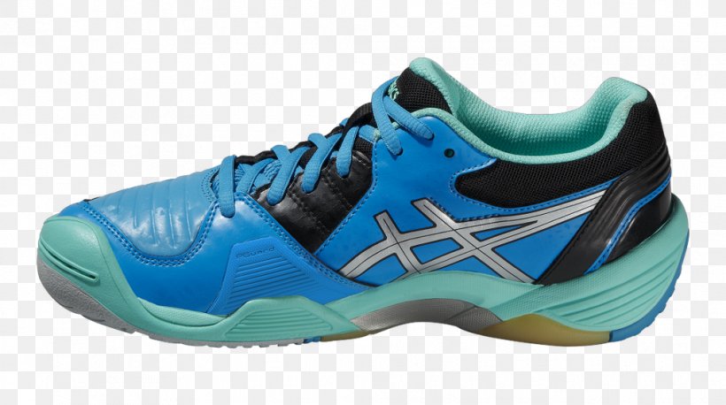 Blue Asics Gel Domain 3 Indoor Court Shoes Sports Shoes Adidas, PNG, 1008x564px, Blue, Adidas, Aqua, Athletic Shoe, Azure Download Free