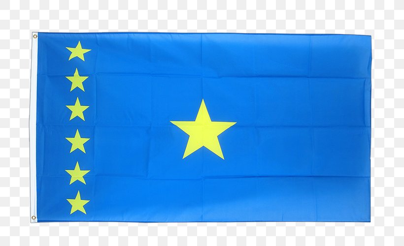 Flag Of The Democratic Republic Of The Congo Congo Free State Fahne Kongo Central, PNG, 750x500px, Flag, Blue, Congo Free State, Congo River, Democratic Republic Of The Congo Download Free