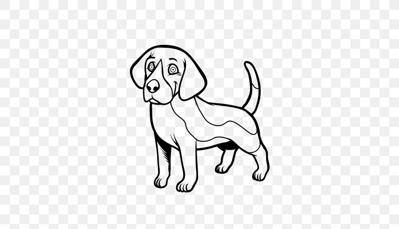 Beagle Puppy St. Bernard Drawing Dog Breed, PNG, 600x470px, Beagle, Animal, Area, Black, Black And White Download Free