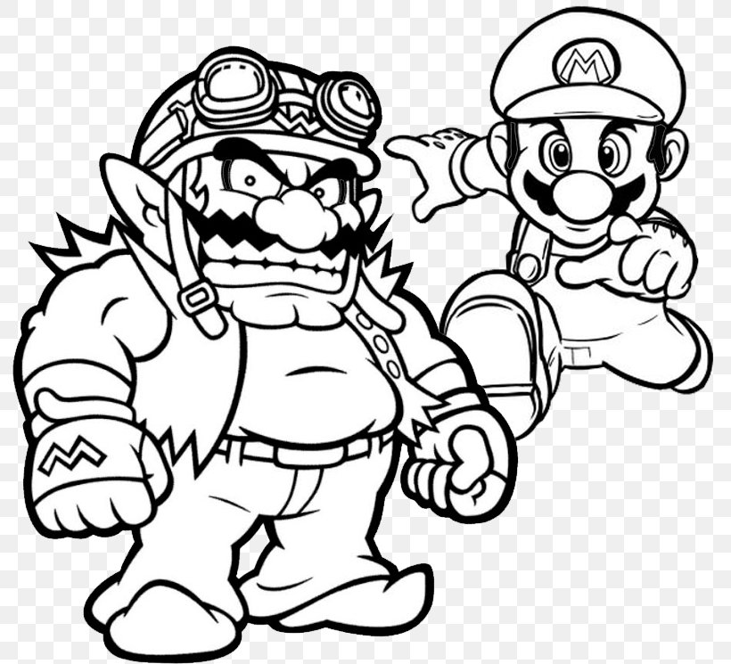 Mario Bros. Bowser Luigi Wario, PNG, 792x745px, Watercolor, Cartoon, Flower, Frame, Heart Download Free