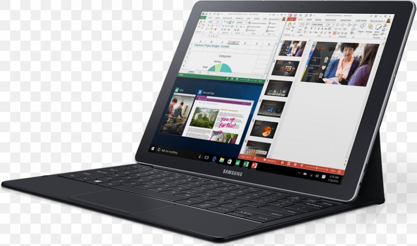 Samsung Galaxy TabPro S 2-in-1 PC Computer Intel Core, PNG, 850x502px, 2in1 Pc, Samsung Galaxy Tabpro S, Central Processing Unit, Computer, Electronic Device Download Free