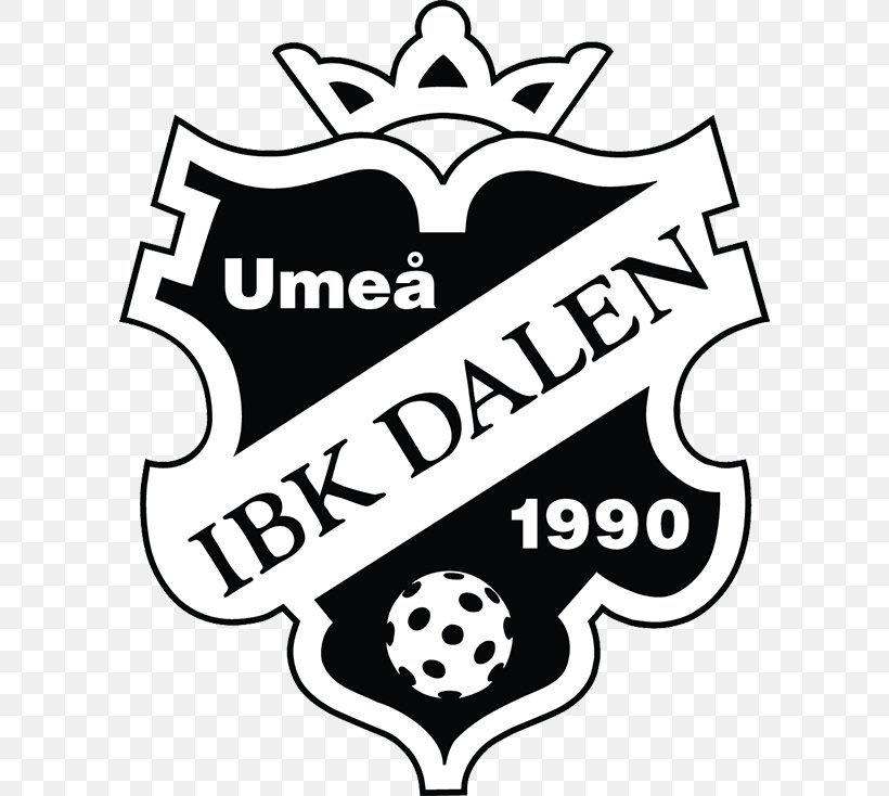 IBK Dalen Swedish Super League Logo Floorball, PNG, 600x734px, Swedish Super League, Area, Artwork, Black, Black And White Download Free