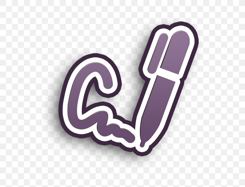 Icon Autograph Icon Signature With A Pen Icon, PNG, 650x626px, Icon, Lavender, Text, Violet Download Free
