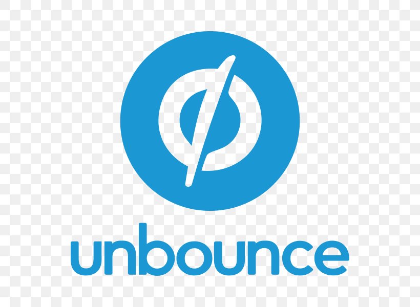 Logo Brand Unbounce Landing Page Product, PNG, 600x600px, Logo, Area, Blue, Brand, Customer Service Download Free