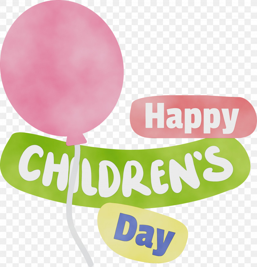 Logo Font Pink M Balloon Meter, PNG, 2885x3000px, Childrens Day, Balloon, Happy Childrens Day, Logo, Meter Download Free