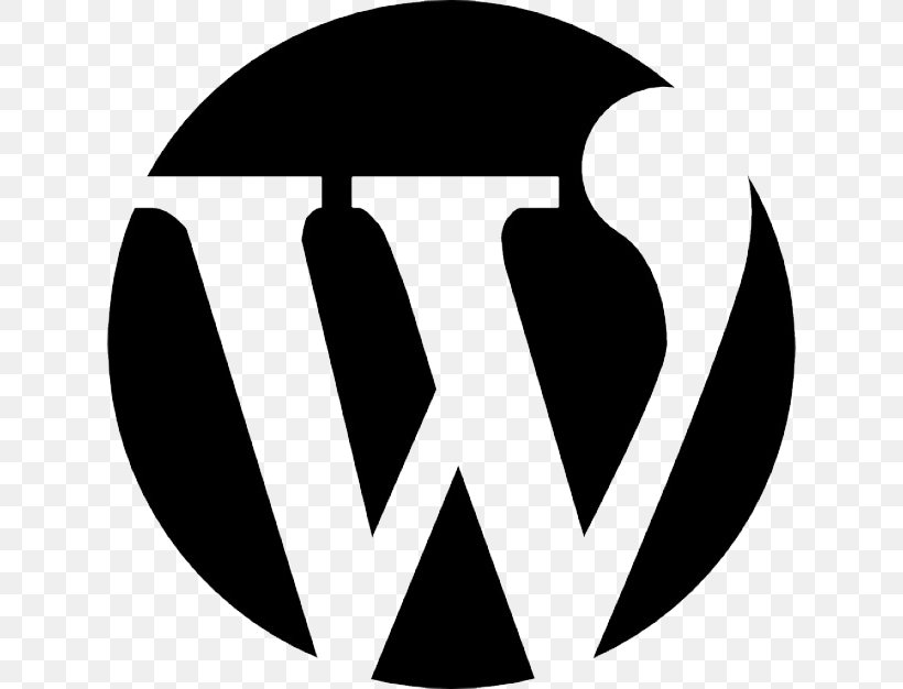 Vector Graphics Clip Art WordPress Logo, PNG, 626x626px, Wordpress, Black, Black And White, Brand, Logo Download Free