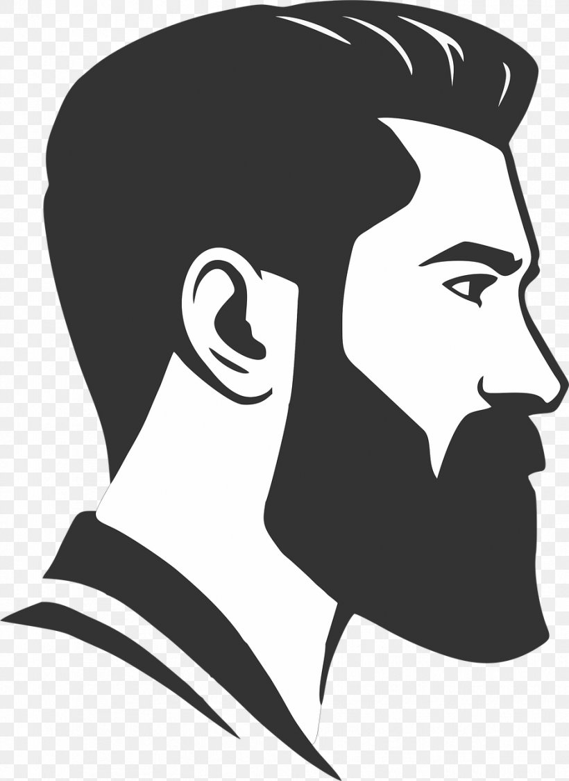 Beard Man Clip Art, PNG, 933x1280px, Beard, Art, Artwork, Beard Oil, Black Download Free