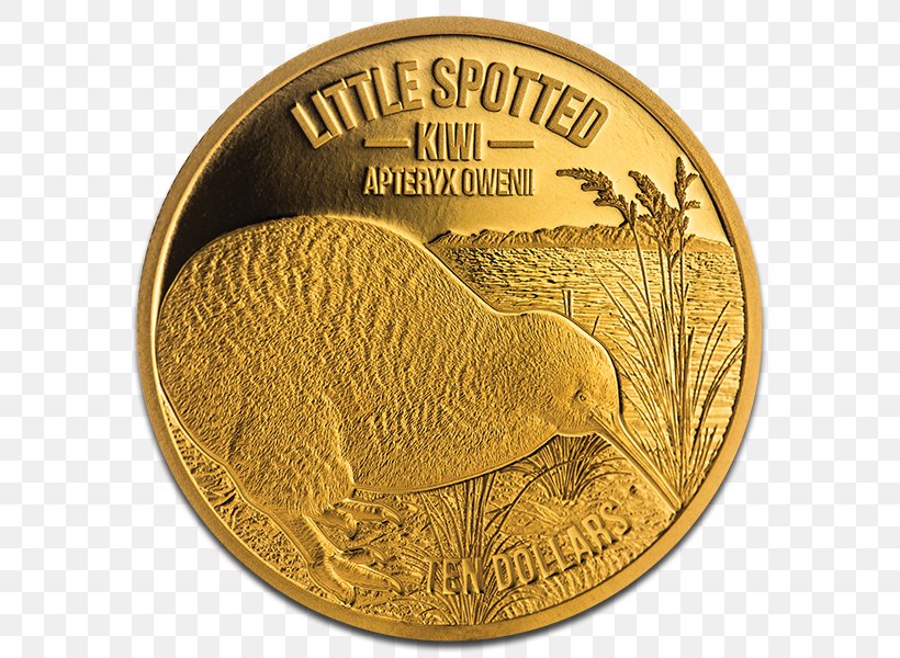 Coin Gold Little Spotted Kiwi Kapiti Island Troy Ounce, PNG, 600x600px, Coin, Cash, Currency, Gold, Gold Coin Download Free