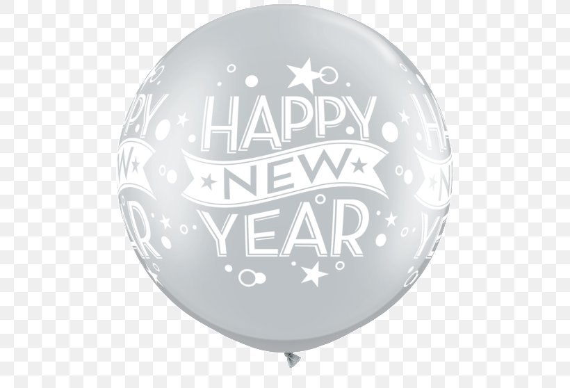Balloon New Year's Day New Year's Eve Party, PNG, 500x558px, 2018, Balloon, Birthday, Christmas, Confetti Download Free