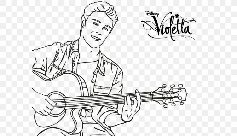 Drawing Coloring Book Violetta, PNG, 600x470px, Drawing, Arm, Art, Artwork, Black And White Download Free