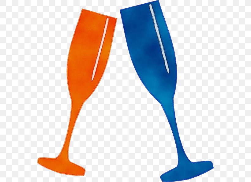 Orange, PNG, 576x595px, Watercolor, Champagne Stemware, Cutlery, Drinkware, Glass Download Free