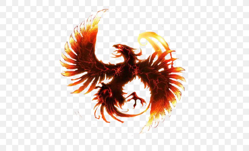 Phoenix Display Resolution Clip Art, PNG, 500x500px, Phoenix, Android, Display Resolution, Orange, Organism Download Free