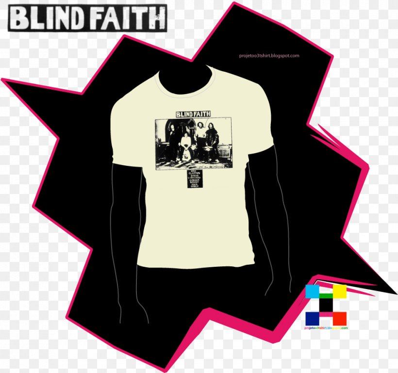 T-shirt Blind Faith Logo Illustration Outerwear, PNG, 980x920px, Tshirt, Album, Blind Faith, Brand, Clothing Download Free
