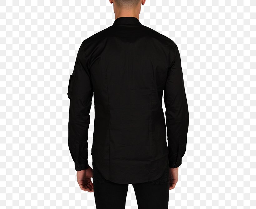 T-shirt Sleeve Hoodie Jumper Jacket, PNG, 417x670px, Tshirt, Black, Button, Clothing, Crew Neck Download Free