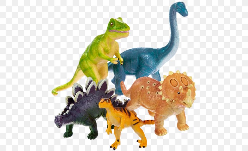 Tyrannosaurus Brachiosaurus Dinosaur Triceratops Educational Toys, PNG, 500x500px, Tyrannosaurus, Action Toy Figures, Animal Figure, Brachiosaurus, Child Download Free