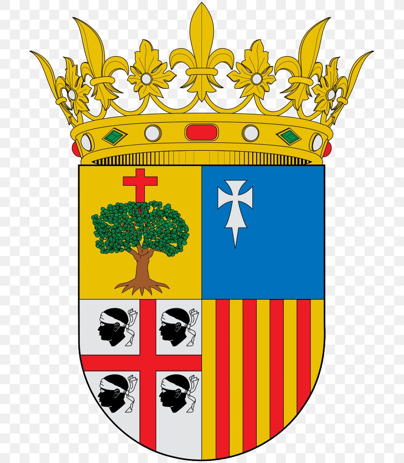 Province Of Zaragoza Crown Of Aragon Kingdom Of Aragon Coat Of Arms Of Aragon, PNG, 705x940px, Province Of Zaragoza, Aragon, Aragonese Corts, Area, Blazon Download Free