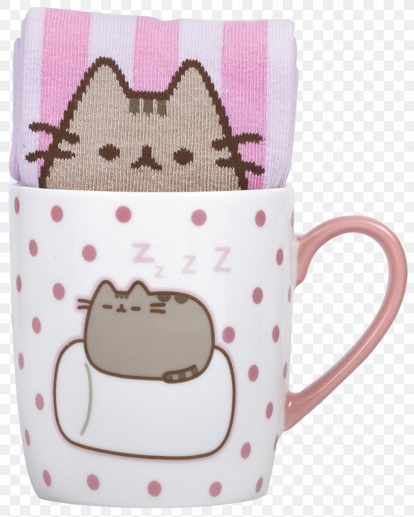Pusheen Sock In A Mug Pusheen Ceramic Travel Mug Pusheen Cat, PNG, 961x1200px, Pusheen, Cat, Coffee Cup, Cup, Drinkware Download Free