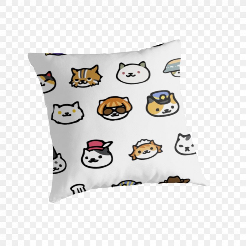 T-shirt Neko Atsume Cat Hoodie Sleeve, PNG, 875x875px, Tshirt, Bag, Bluza, Cat, Cushion Download Free