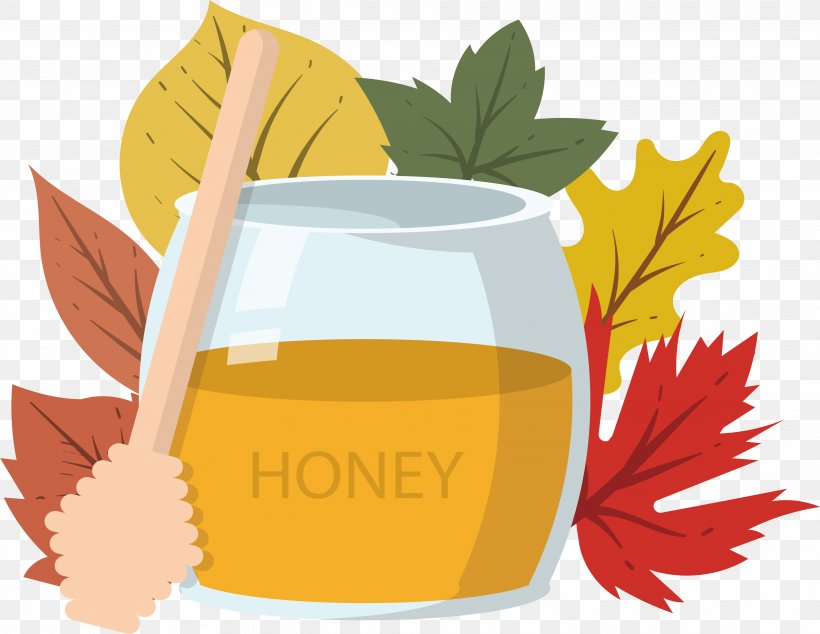 Yuja Tea Honey Clip Art, PNG, 3848x2976px, Yuja Tea, Autumn, Cup, Flower, Honey Download Free