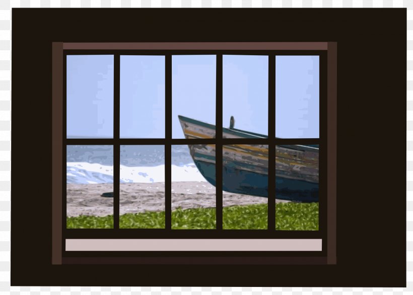 Window Picture Frames Clip Art, PNG, 2400x1720px, Window, Daylighting, Glass, House, Ocean Download Free