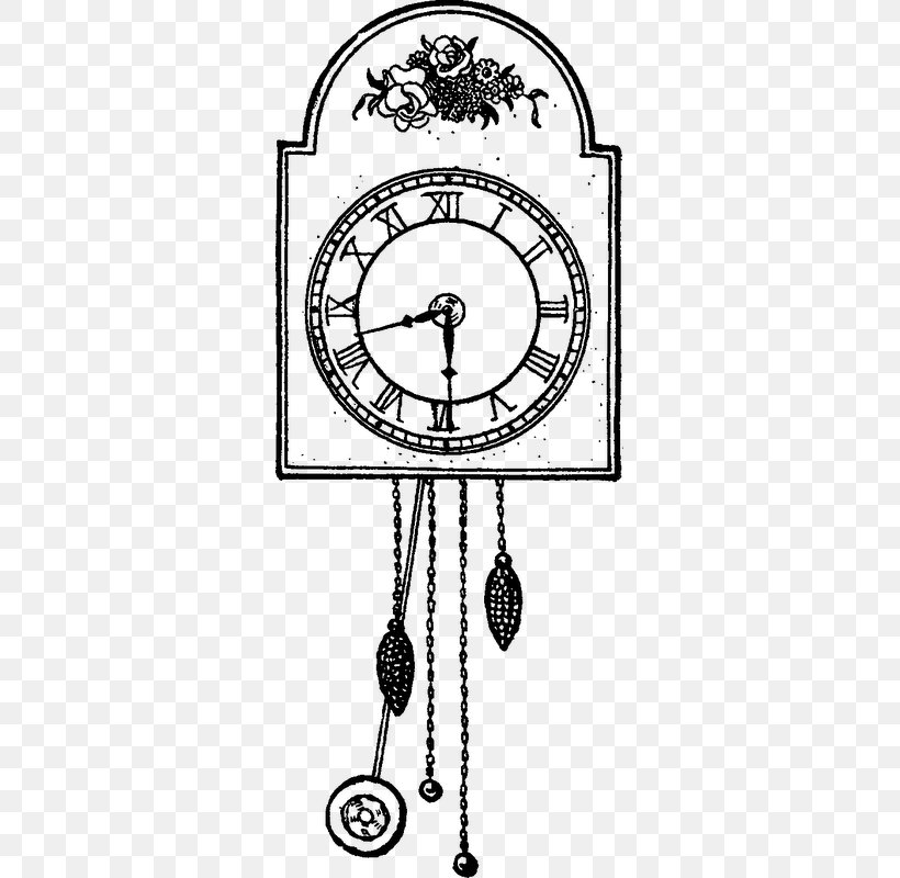 Coloring Book Drawing Cuckoo Clock, PNG, 317x800px, Coloring Book, Alarm Clocks, Area, Art, Black And White Download Free