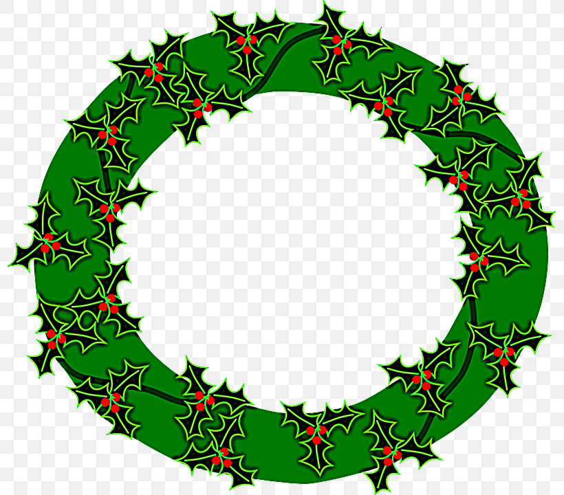 Christmas Decoration, PNG, 797x720px, Wreath, Christmas Decoration, Circle, Holly, Interior Design Download Free