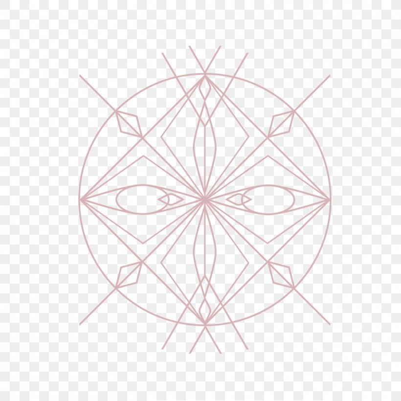 Circle Drawing Point Pattern, PNG, 1000x1000px, Drawing, Flowering Plant, Plant, Point, Symmetry Download Free