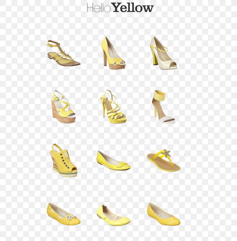 Product Design Font Shoe, PNG, 536x834px, Shoe, Footwear, Outdoor Shoe, Text Messaging, Yellow Download Free