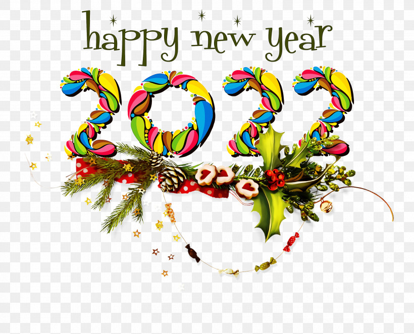 2022 Happy New Year 2022 New Year 2022, PNG, 3000x2423px, Christmas Ornament M, Bauble, Christmas Day, Event, Meter Download Free